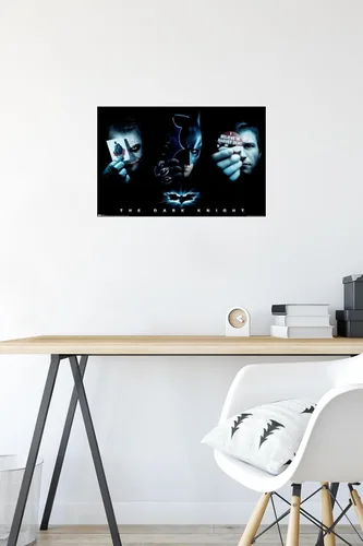 Miniatura 4 de Trends International Película de DC Comics – The Dark Knight – The Joker, Batman, Harvey Dent Póster de pared, 14.725 x 22.375 pulgadas, versión