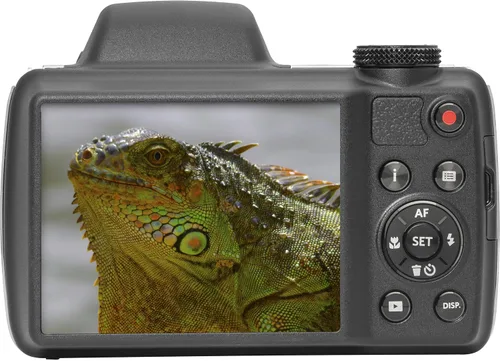 Miniatura 6 de Kodak PIXPRO AZ528 - Cámara digital de video Full HD de 16 MP (negro) con zoom óptico de 52x, paquete con accesorios que incluyen funda protectora