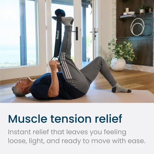 Miniatura 7 de MyoSphere - Pelota de masaje con vibración para estimulación de tejido profundo, alivio de tensión muscular y reducción del estrés, tu terapeuta