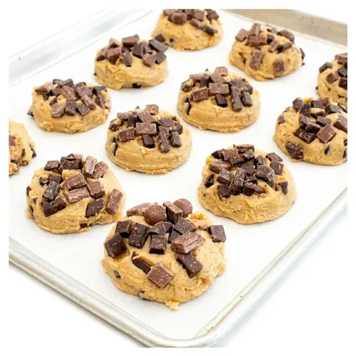 Miniatura 9 de David's Cookies - Masa congelada de galletas con trozos de chocolate y avena con pasas, premoldeada, 96