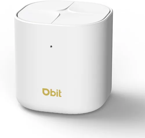 DBIT AX1800 WiFi 6 Sistema Wi-Fi de malla para todo el hogar, cobertura de doble banda de hasta 2,100 pies cuadrados y 150 dispositivos, enrutador