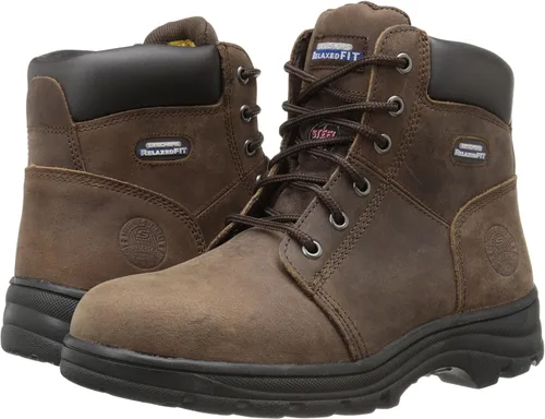 Miniatura 8 de Skechers Workshire - Botas de trabajo de punta de acero para mujer