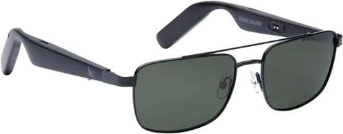Miniatura 7 de Eddie Bauer Anteojos Inteligentes para Hombre con Bluetooth, Anteojos Inteligentes con Lentes Polarizadas UV400, Altavoces de Oreja Abierta