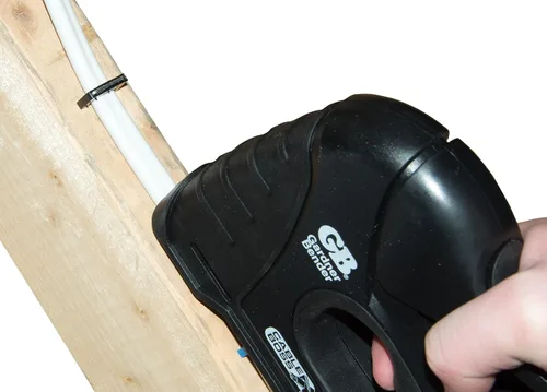 Miniatura 6 de Gardner Bender MSG-501B - Pistola grapadora de cable resistente, grado profesional, asegura (NM) coaxial y cable de bajo voltaje, negro