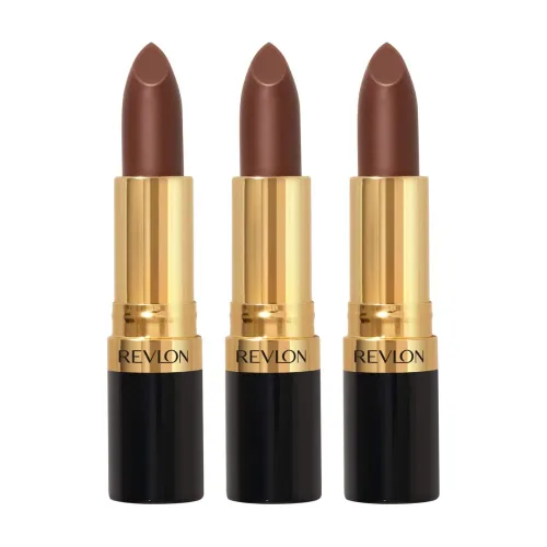 Miniatura 31 de Revlon Super Lustrous Labial con vitamina E y aceite de aguacate, kit de regalo 3 unidades (420 Blushed - Pearl, 205 Champagne on Ice - Pearl)