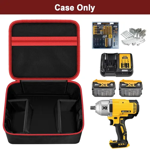 Miniatura 2 de Funda para conductor de impacto compatible con DEWALT 20V MAX XR DCF787D1 DCF845B DCF900B DCF961B DCF891B DCF899B DCF900P1, soporte de carrito