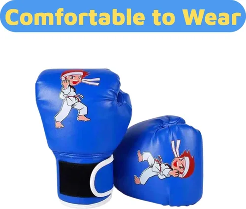 Miniatura 2 de Guantes de Boxeo para Niños Guantes de Boxeo para Niños Rojo Azul