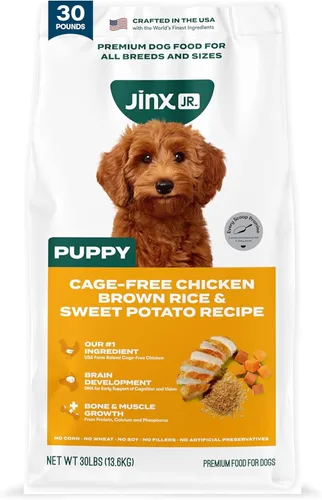 Miniatura 24 de Jinx Comida seca premium para perros de razas pequeñas - Croquetas de salmón real y batata dulce con superalimentos para el apoyo inmunológico
