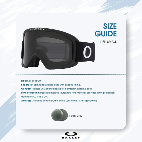 Miniatura 4 de Oakley O-Frame 2.0 PRO M/L/S - Lentes de esquí para hombres y mujeres OO7124, OO7125, OO7126 + Paquete con KIT DE ACCESORIOS PARA LENTES