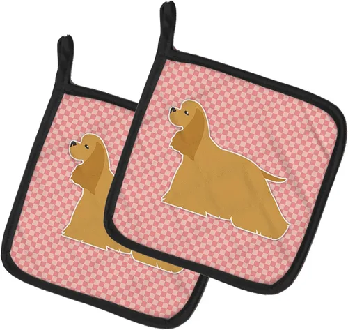 Miniatura 373 de Caroline's Treasures BB3567PTHD - Juego de soportes para ollas de cocina resistentes al calor, almohadillas calientes para cocinar, hornear, Copo