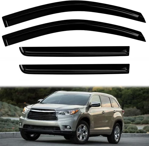 Miniatura 61 de Viseras de ventana protectores de lluvia para Chevy Equinox 2018 2019 2020 2021 2022 2023 2024