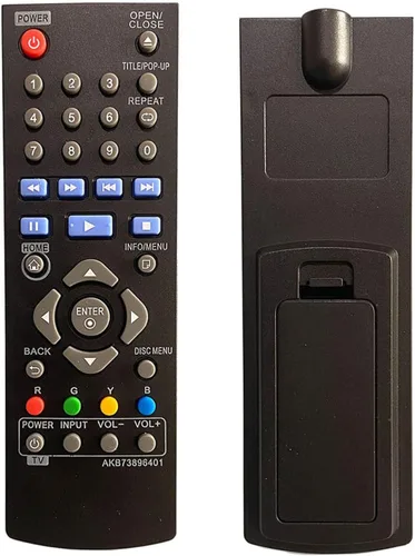 Miniatura 4 de AKB73896401 - Control remoto de repuesto compatible con reproductor de discos Blu-ray LG BP135 BP145 BP155 BP175 BP255 BP300 BP335W BP340 BP350
