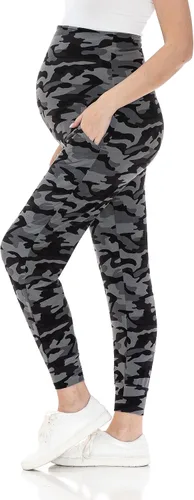 Miniatura 154 de Leggings Depot Pantalones de maternidad para mujer, sobre el vientre, pantalones deportivos casuales para descansar