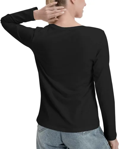 Miniatura 4 de Women's Fall Long Sleeve T-Shirt Womens Fashion Shirt Top Crewneck T-Shirts Outfit