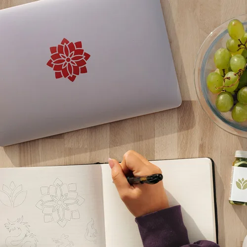 Miniatura 3 de VViViD DECO65 - Vinilo adhesivo permanente brillante borgoña para manualidades para Cricut, Silhouette y Cameo (rollo de 7 pies x 11.8 pulgadas)