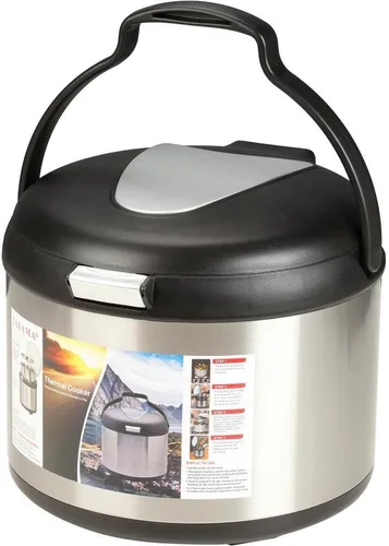Miniatura 2 de Tayama TXM-50CF olla térmica, ahorra energía, 5 l, color negro.