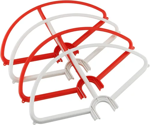 Miniatura 4 de DGZZI Protector de hélice para Phantom 3, color rojo y blanco