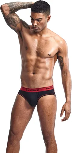 Miniatura 5 de SKYSPER Suspensorio de malla transpirable para hombre, 2 piezas, 3 piezas, 4 piezas, ropa interior masculina, partidarios atléticos para hombres