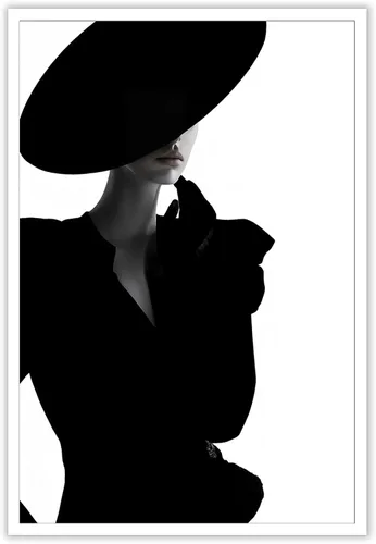 Miniatura 21 de Cartel Retro en Blanco y Negro de Coche Superdeportivo en Lienzo Arte de Pared de Lujo para Amantes de Autos Puesta de Sol Paisaje de Montaña