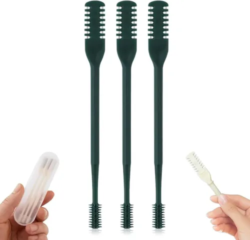 Miniatura 17 de Cuchillo de nariz de doble cara mejorado, herramienta de eliminación de vello de fosa nasal de 360°, cortador de pelo nasal 2 en 1, recortador