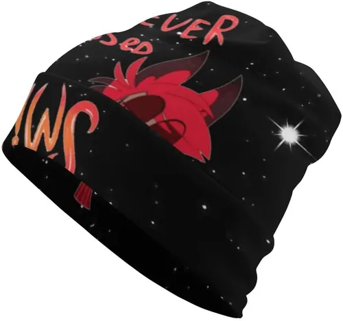 Hazbin Hotel - Gorro de punto para adultos, con estampado completo, suave, cómodo, para hombres y mujeres, multicolor, Varios colores