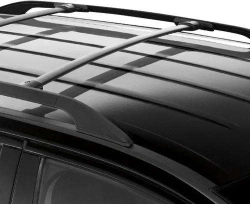 Miniatura 6 de DNA MOTORING PT-ZTL-8028 - Par de barras transversales de aluminio para techo de automóvil, compatibles con Explorer 2016-2018, color negro