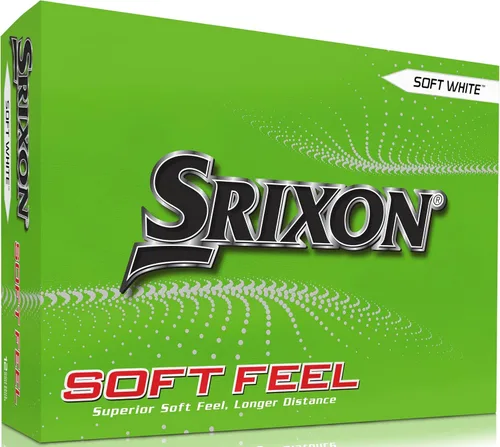 Miniatura 12 de Pelotas de golf Srixon Soft Feel Rojo (Bombshell Red)Brite Red)