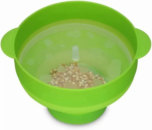 Miniatura 6 de The Original Popco - Popco - Palomitas de maíz de silicona para microondas con asas, tazón plegable sin BPA y apto para lavavajillas