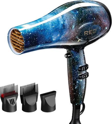 Miniatura 8 de RED Designer Series 3200 - Secador de pelo, 3 ajustes de calor y 2 velocidades, tiro fresco, 25% más flujo de aire, Pik desenredante patentado