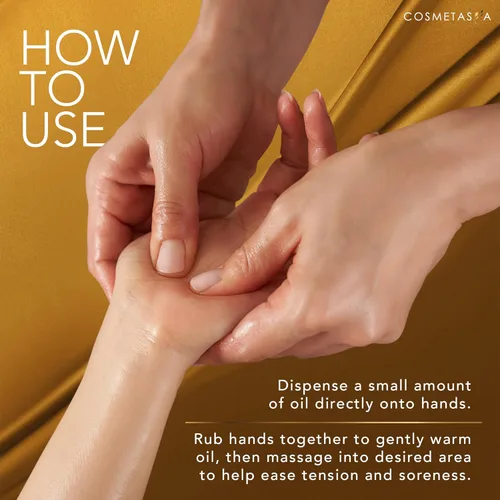 Miniatura 5 de Cosmetasa Aceite de masaje anticelulítico – Drenaje linfático y aceite corporal reafirmante con colágeno y células madre – Fórmula tonificante e