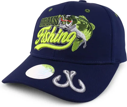 Miniatura 7 de Trendy Apparel Shop Gorra de béisbol ajustable bordada de pesca de caza