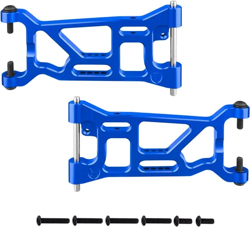 Brazo delantero de aluminio Set Suspensión A-Arms para 1/10 Losi Tenacity Todos: Tenacity TT Pro 4WD SCT/DB Pro Actualizaciones, Sustituye LOS234016
