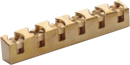 Tuerca de latón ajustable de 1.693 in para Gibson Les Paul LP SG Style Guitarra Oro