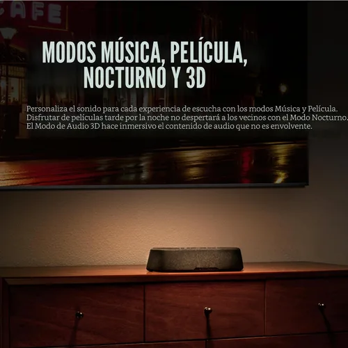 Miniatura 6 de Polk Audio MagniFi Mini AX barra de sonido para TV con subwoofer inalámbrico, certificado Dolby Atmos y DTS:X, las tecnologías VoiceAdjust y SDA