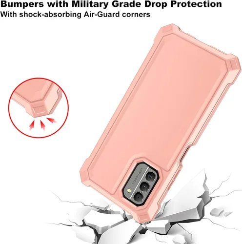 Miniatura 4 de Ailiber Funda para Nokia G310, Nokia G310 con protector de pantalla, protección de estructura de 2 capas, esquinas que absorben los golpes, Esquinas