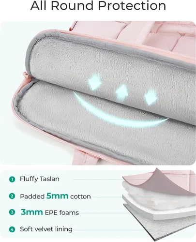 Miniatura 5 de BAGSMART Funda protectora tipo sleeve para laptop