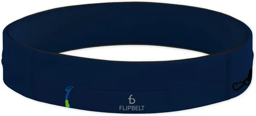 Miniatura 12 de FlipBelt Cinturón para correr con cremallera, riñonera para fitness y correr, empresa estadounidense Negro