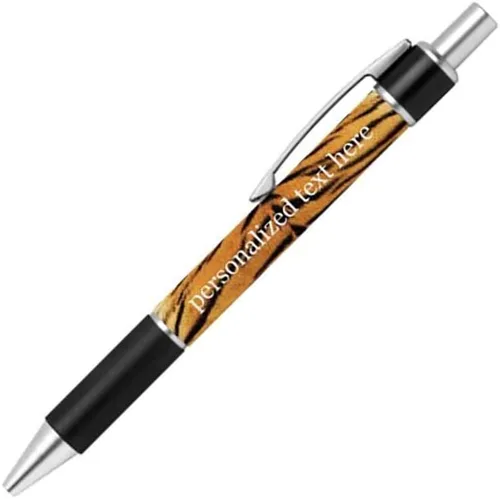 Miniatura 9 de Bolígrafo personalizado – Nombre o mensaje personalizado – Colores o impresiones – Regalo de papelería, suministros para la escuela de negocios
