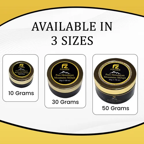 Miniatura 8 de FOUZEE Shilajit Pure Himalayan Mountains - 77% + consistencia dura auténtica de ácido fúlvico, fuente natural de ácido fúlvico, más de 85 minerales