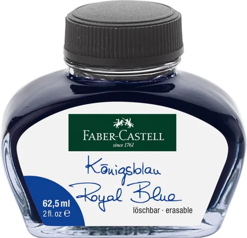 Miniatura 10 de Faber-Castell 149839 Botella de tinta lavable 1.0 fl oz azul rey Real