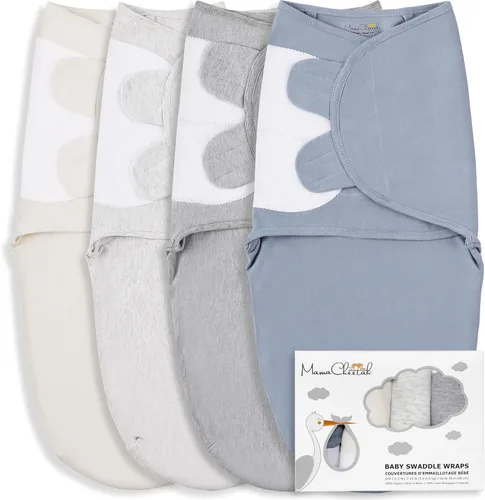 Miniatura 28 de Mama Cheetah Saco de envolver para bebés prematuros, saco de dormir orgánico para bebés prematuros, manta para envolver prematuros, envolturas