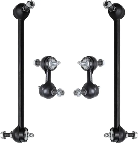 Miniatura 60 de Detroit Axle - 4 barras estabilizadoras AWD para Chrysler 300 2005-2019 Dodge Charger 2005-2008 2005-2008 Magnum Stabilizer Enlaces de extremo