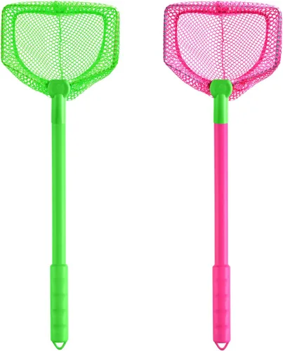 Miniatura 8 de Coopay 2 redes de pesca para insectos, redes de playa para atrapar mariposas para exteriores