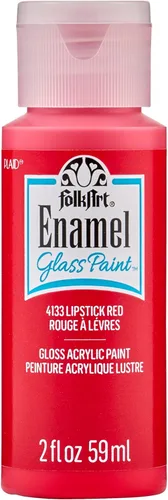 Miniatura 41 de FolkArt Pintura esmaltada para vidrio y cerámica en varios colores (2 onzas), 4013, grano de café Granos de café