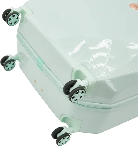 Miniatura 8 de kensie Equipaje giratorio con piedras preciosas 3D TSA Lock para mujer