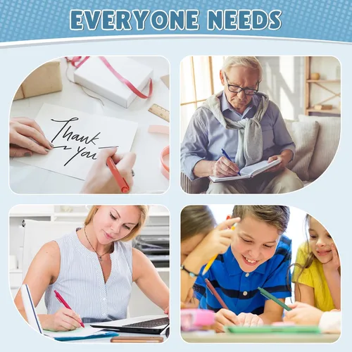 Miniatura 7 de Teling 100 bolígrafos inspiradores a granel motivacionales a granel con frases divertidas, regalos de agradecimiento positivos para adultos