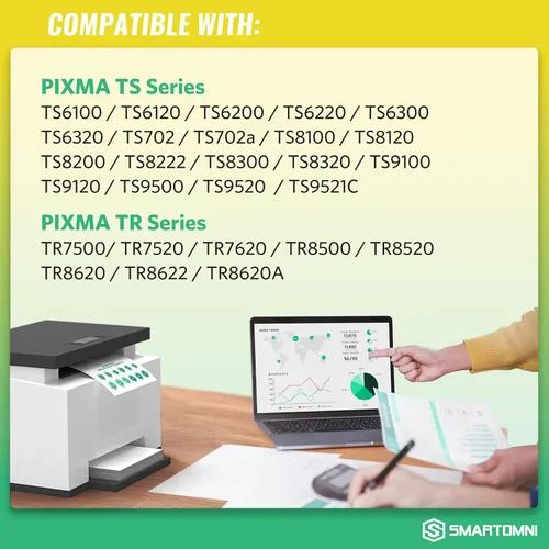 Miniatura 2 de PGI280XXL CLI281XXL Reemplazo de tinta compatible para Canon 280 281 XXL PGI-280XXL CLI-281XXL uso para Canon PIXMA TR7500 TS8100 TS8222 TR8620
