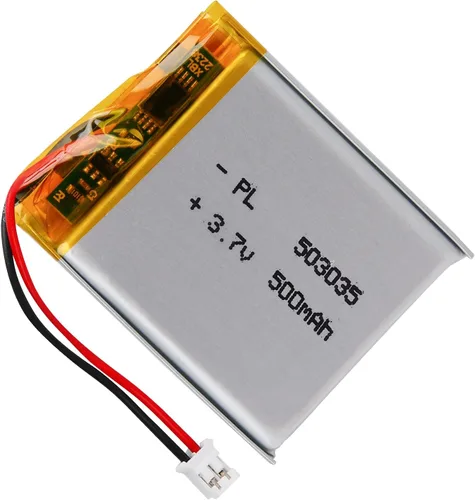 Miniatura 19 de Batería Lipo de 3.7V 1000mAh 102050 Batería recargable de polímero de litio con conector JST PH2.0.000 in para altavoz Bluetooth, GPS, reloj