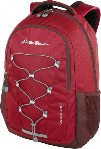 Miniatura 12 de Eddie Bauer Mochila Adventurer con compartimentos organizativos y funda compatible con hidratación/portátil, Adventurer - True Blue, 25L Aventurero