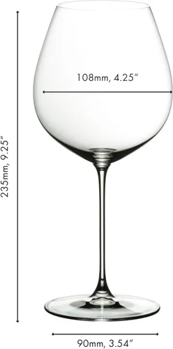 Miniatura 5 de Riedel Veritas Old World Pinot Noir - Juego de 2 vasos